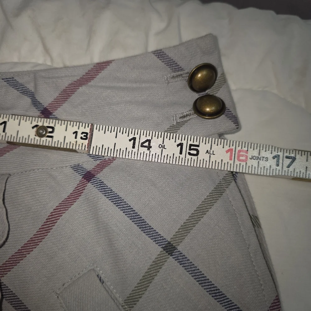 Edme & Esyllte for Anthropologie Plaid Ruffle Skirt – Women’s Size 8 - Picture 9 of 10